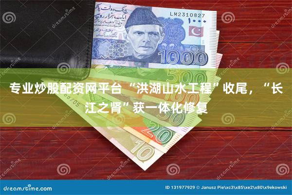专业炒股配资网平台 “洪湖山水工程”收尾，“长江之肾”获一体化修复