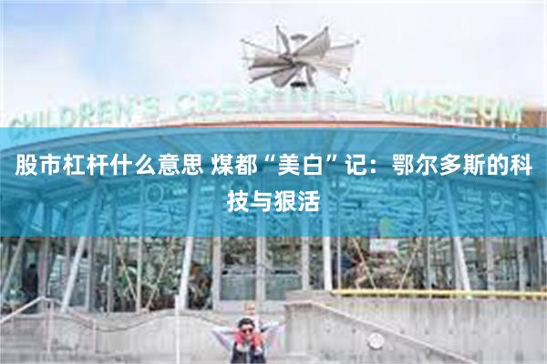 股市杠杆什么意思 煤都“美白”记：鄂尔多斯的科技与狠活