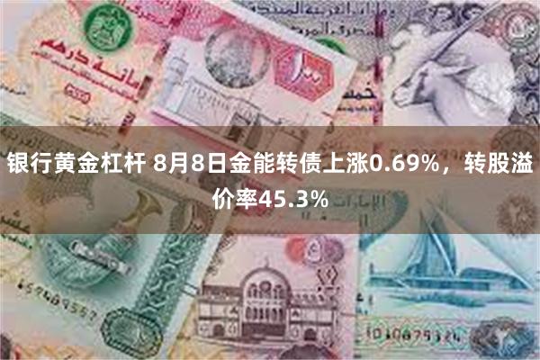 银行黄金杠杆 8月8日金能转债上涨0.69%，转股溢价率45.3%